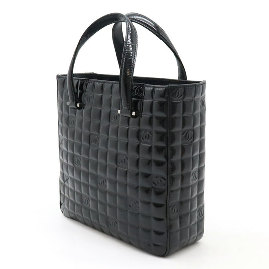 Chanel Chocolate Bar Patent Tote Bag A20131