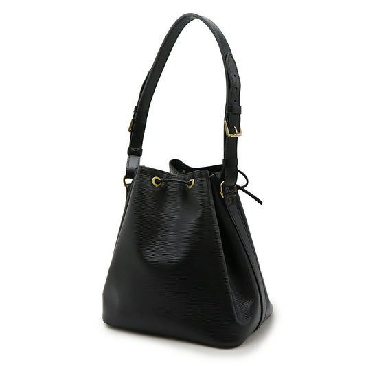 Louis Vuitton Epi Petit Noe Shoulder Bag Black