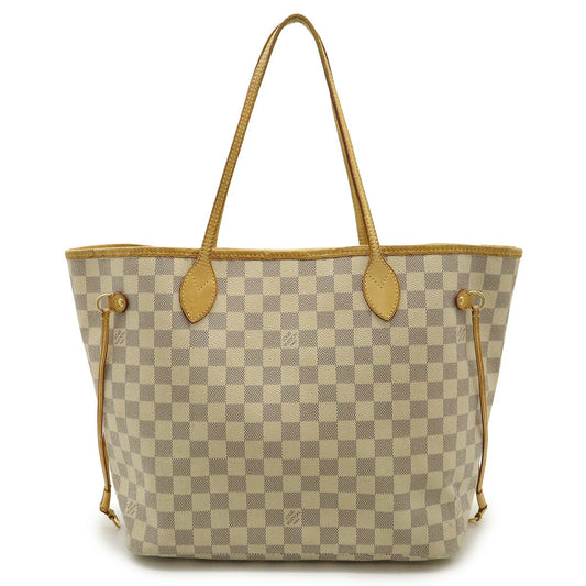 Louis Vuitton Damier Azur Neverfull MM Tote Bag