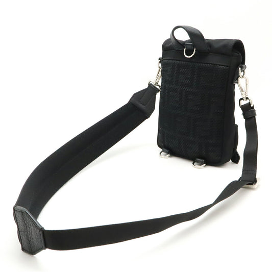 Fendi Nylon Leather 2WAY Body Bag 7VZ068