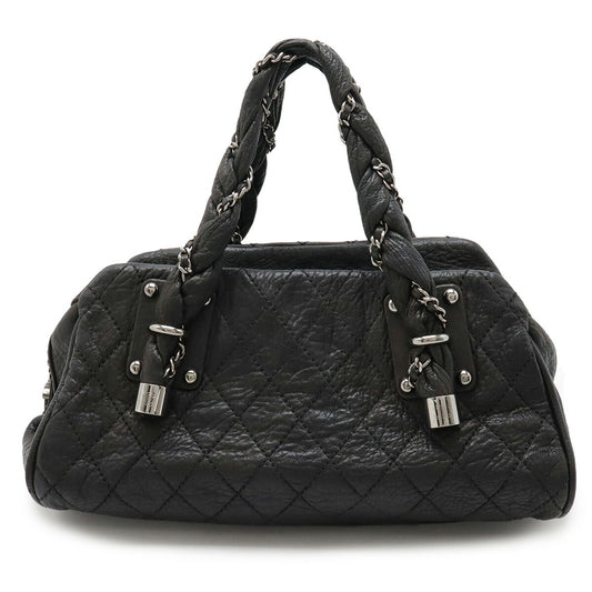 Chanel Matelasse Coco Mark Leather Chain Handbag