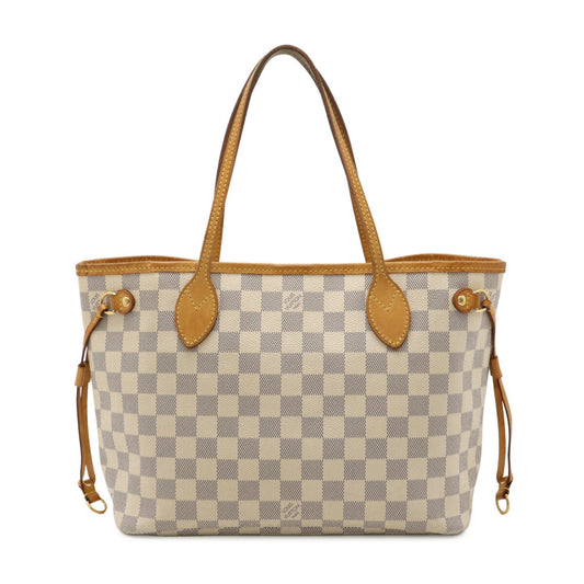 Louis Vuitton Damier Azur Neverfull PM Tote Bag