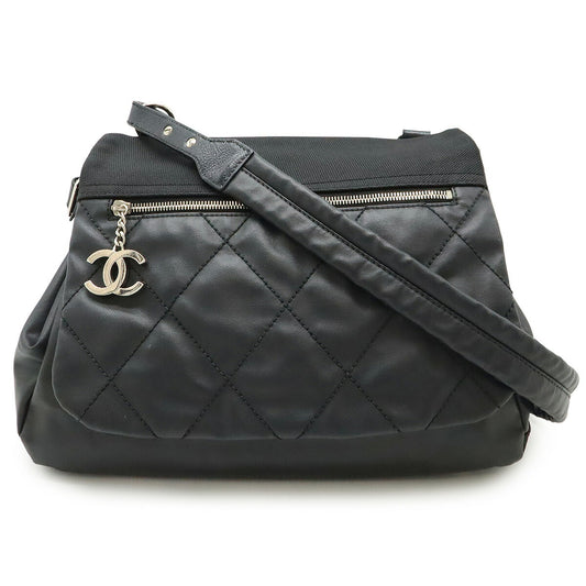 Chanel Paris Biarritz Coated Canvas Shoulder Bag A38427