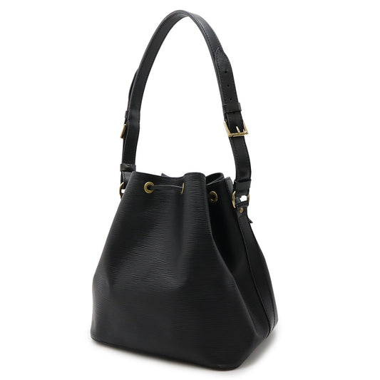 Louis Vuitton Epi Petit Noe Shoulder Bag Black