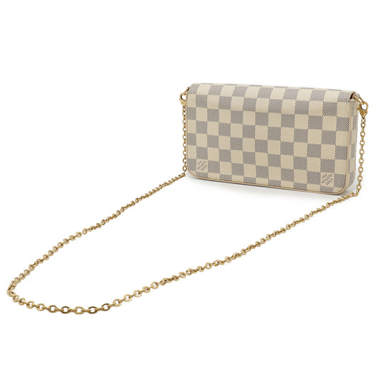 Louis Vuitton Damier Azur Pochette Felicie Bag