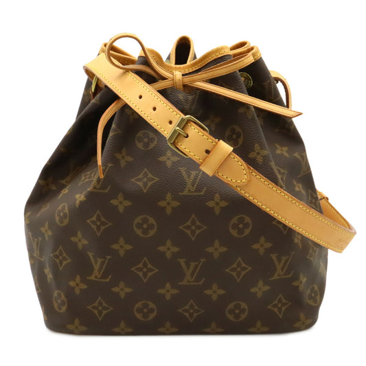 Louis Vuitton Monogram Petit Noe Shoulder Bag M42226