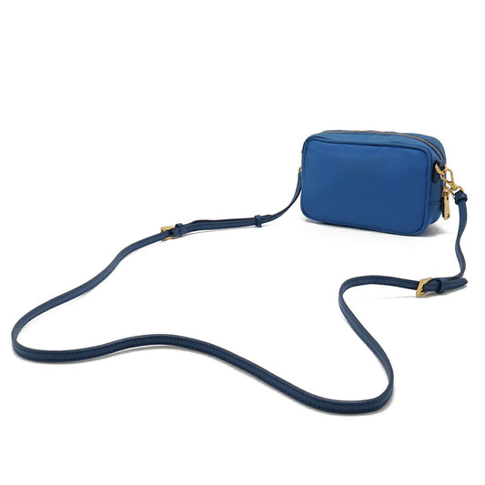 Prada Nylon Leather Ribbon Shoulder Bag 1NF727