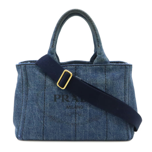 Prada Denim Canapa Tote Bag 1BG439