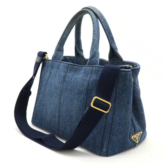 Prada Denim Canapa Tote Bag 1BG439
