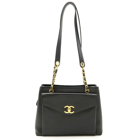Chanel Caviar Leather Tote Bag A05572