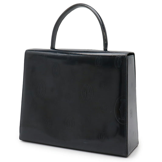 Cartier Patent Leather Happy Birthday Handbag
