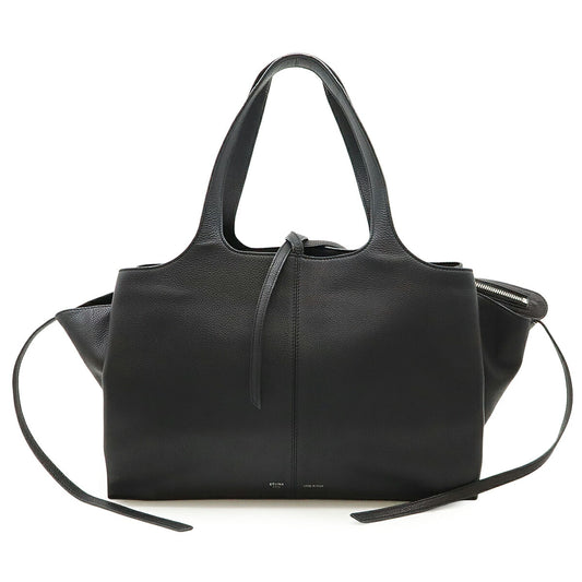Celine Leather Trifold Medium Tote Bag