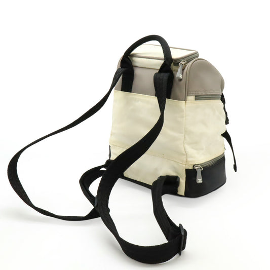 Chanel Nylon Rubber Backpack A03595