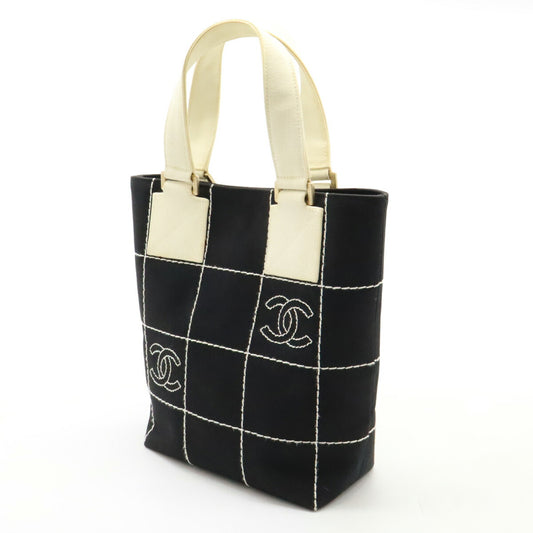 Chanel Canvas Chocobar Tote Bag A21375