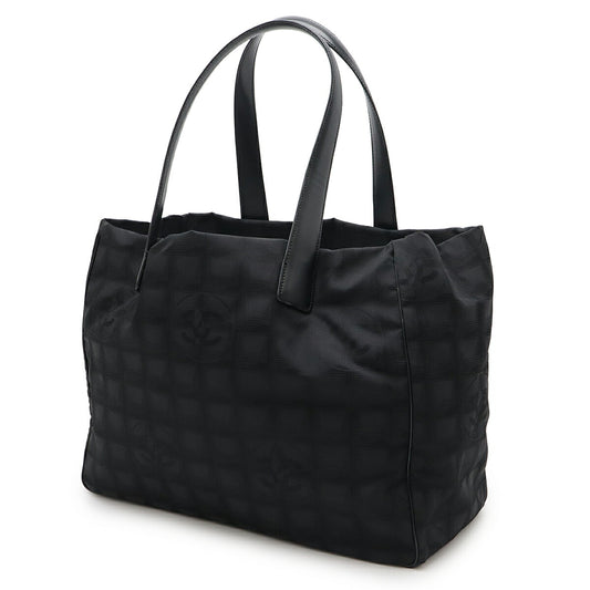 Chanel Nylon Jacquard New Travel Line Tote Bag