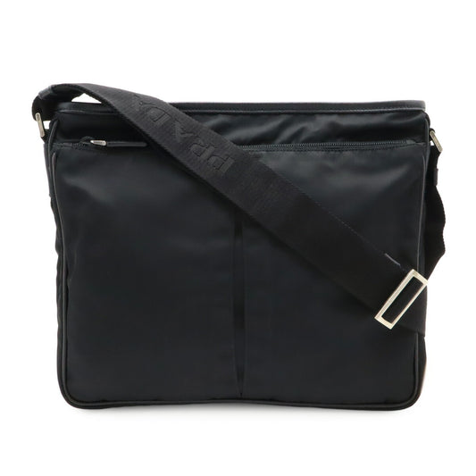 Prada Nylon Leather Shoulder Bag VI0953