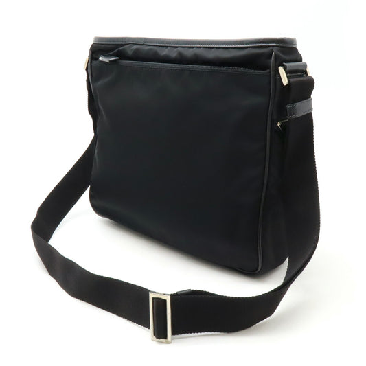 Prada Nylon Leather Shoulder Bag VI0953