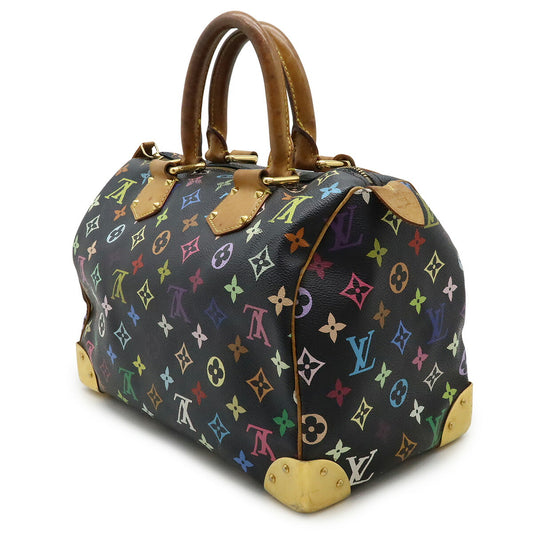 Louis Vuitton Speedy 30 Handbag Black M92642
