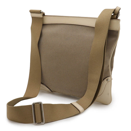Prada Canvas Leather Shoulder Bag BT0537