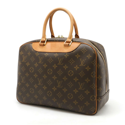 Louis Vuitton Monogram Bowling Vanity Handbag M47270
