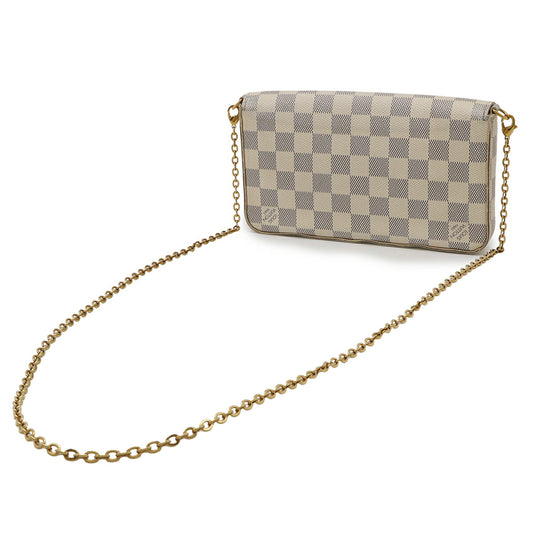 Louis Vuitton Damier Azur Pochette Felicie Bag