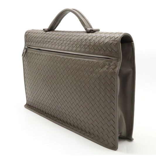 Bottega Veneta Intrecciato Leather Briefcase
