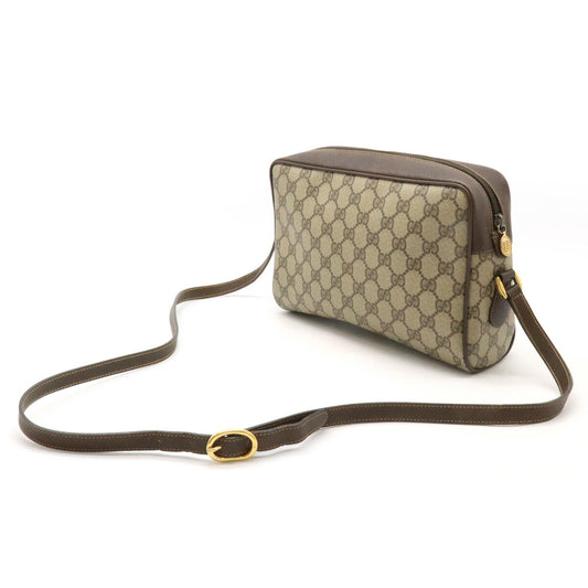 Gucci GG Plus Shoulder Bag Beige Brown