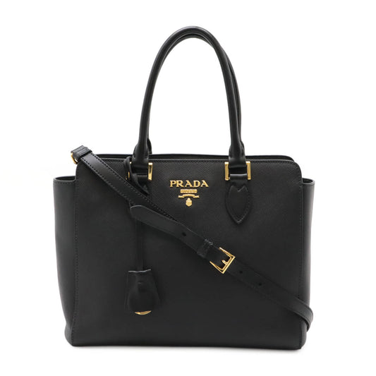Prada Leather Handbag Tote 1BA113