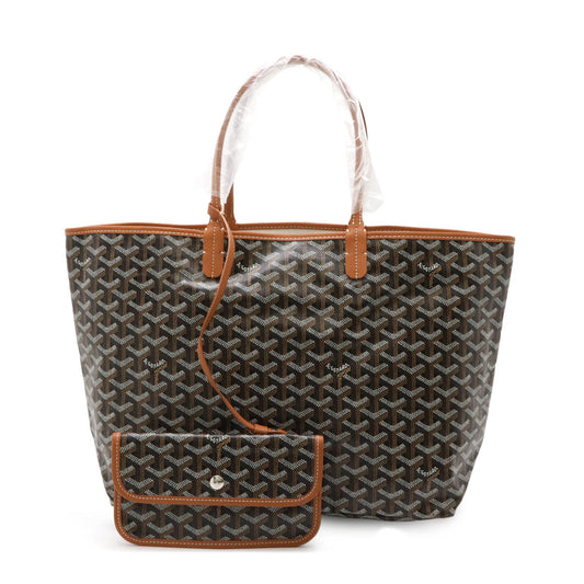 Goyard St. Louis PM Tote Bag Coated Canvas/Leather