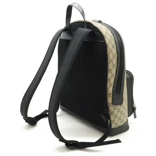 Gucci GG Supreme Backpack PVC Leather