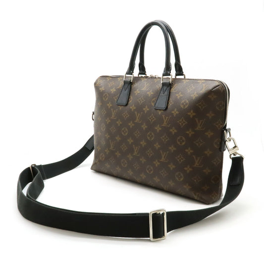Louis Vuitton Monogram Leather Business Bag M40868