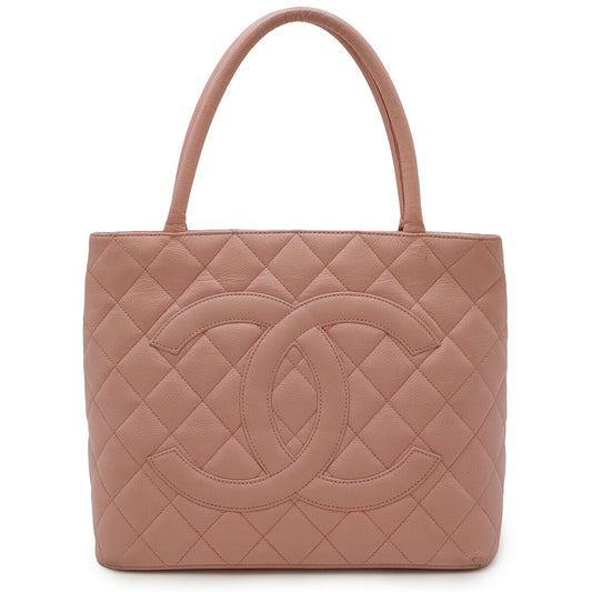 Chanel Caviar Skin Matelasse Tote Bag A01804