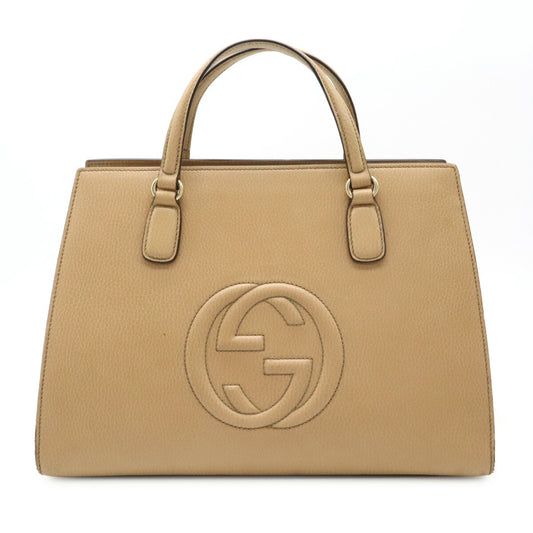 Gucci Soho Interlocking G Leather Handbag