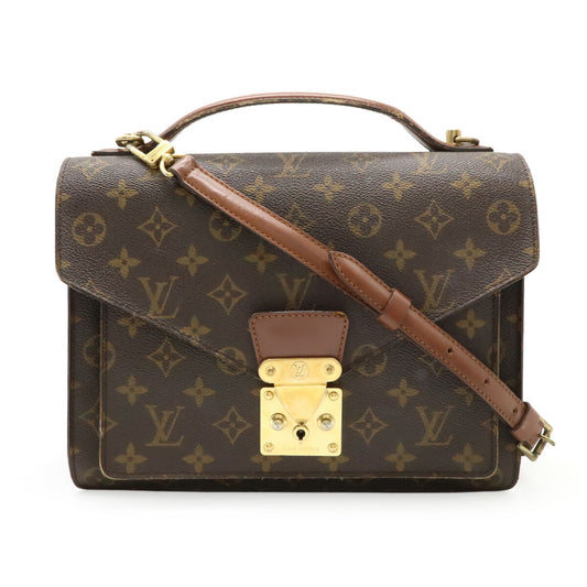 Louis Vuitton Monogram Monceau 28 Handbag M51185