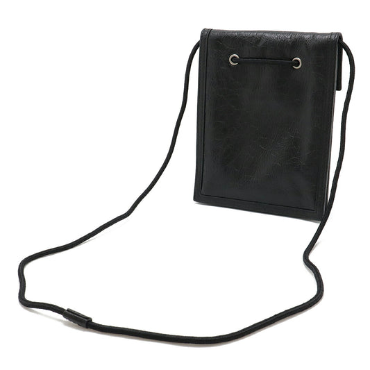Balenciaga Explorer Leather Shoulder Bag