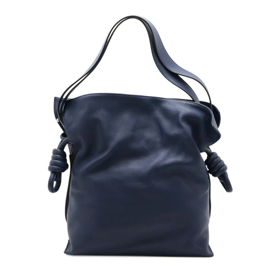 Loewe Flamenco Knot Leather Shoulder Bag