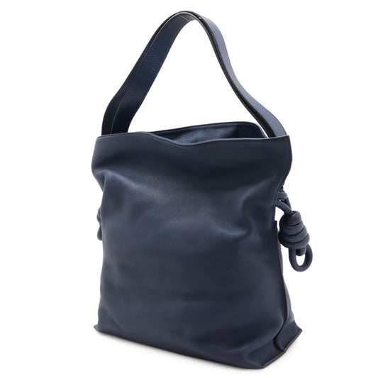 Loewe Flamenco Knot Leather Shoulder Bag