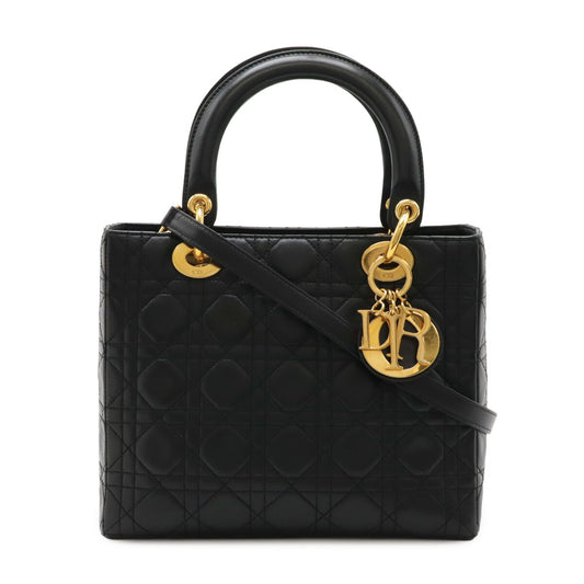 Dior Lady Dior Cannage Lambskin Handbag