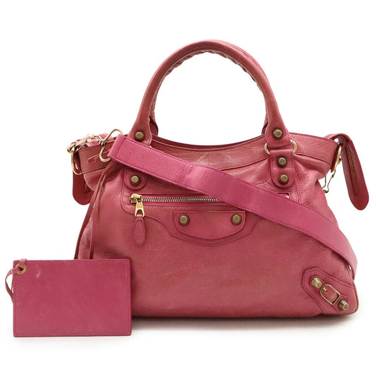 Balenciaga Leather Giant Town Handbag Tote