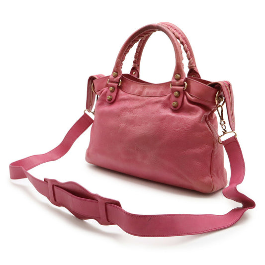 Balenciaga Leather Giant Town Handbag Tote