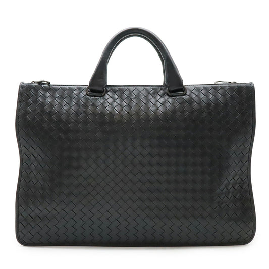 Bottega Veneta Leather Briefcase Black
