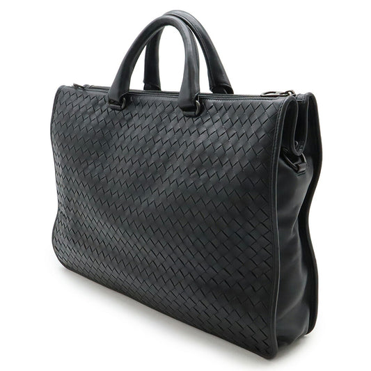 Bottega Veneta Leather Briefcase Black
