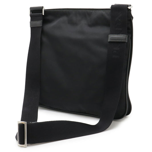 Prada Nylon Leather Shoulder Bag 2VH563