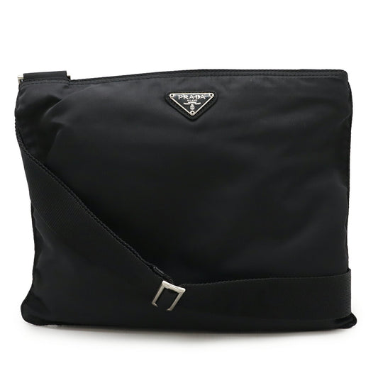 Prada Nylon Leather VELA Shoulder Bag