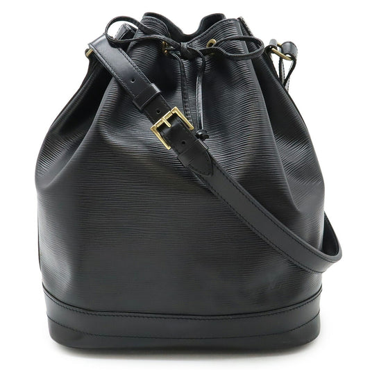 Louis Vuitton Epi Noe Shoulder Bag Black