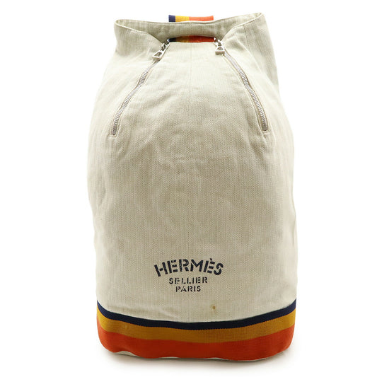 Hermes Canvas Cavalier Shoulder Bag