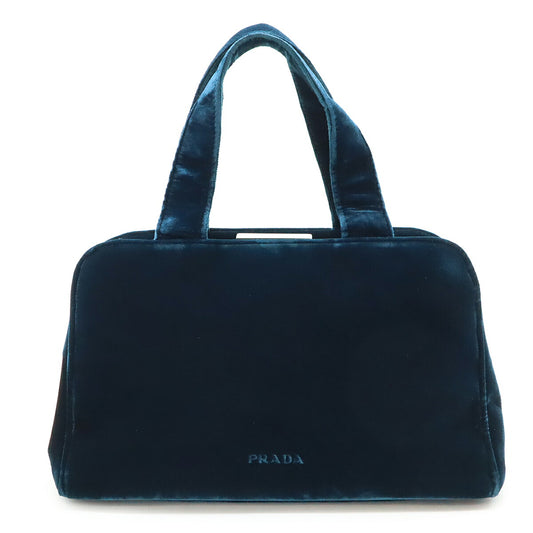 Prada Velvet Handbag B7657
