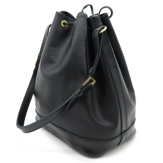 Louis Vuitton Epi Noe Shoulder Bag Black