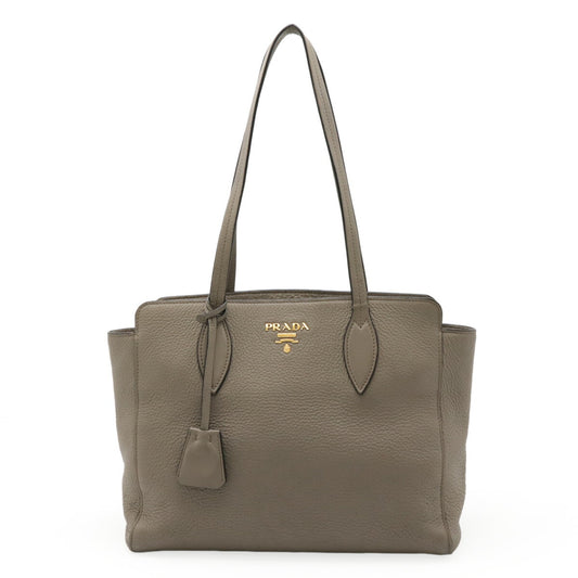 Prada Leather Tote Bag 1BG111