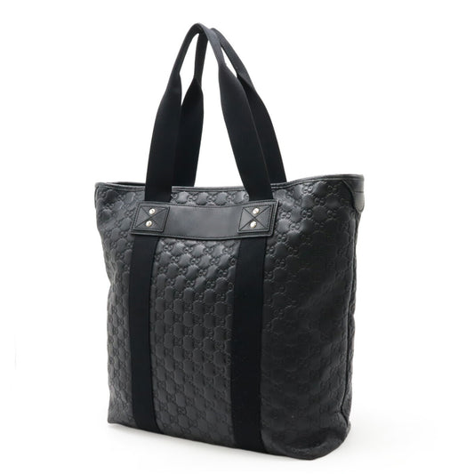 Gucci Rubber Coated Leather Tote Bag